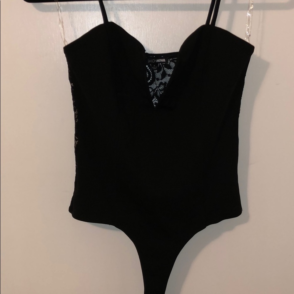 Fashion Nova Black bodysuit